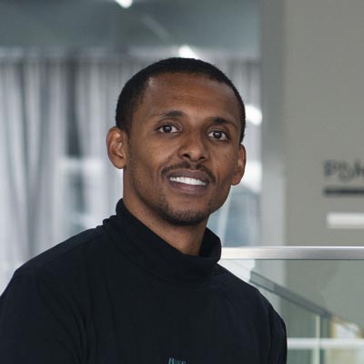 Portrait: Adil Abdulkadir  